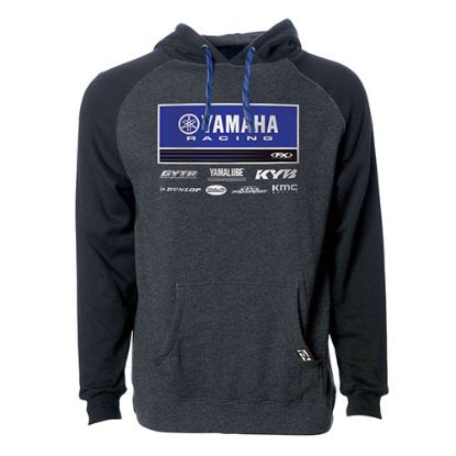 FACTORY FX 2021 YAMAHA RACEWEAR PULLOVER / CHARCOAL-BLACK XL