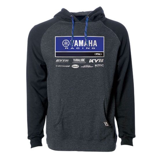 FACTORY FX 2021 YAMAHA RACEWEAR PULLOVER / CHARCOAL-BLACK XL