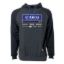 FACTORY FX 2021 YAMAHA RACEWEAR PULLOVER / CHARCOAL-BLACK XL
