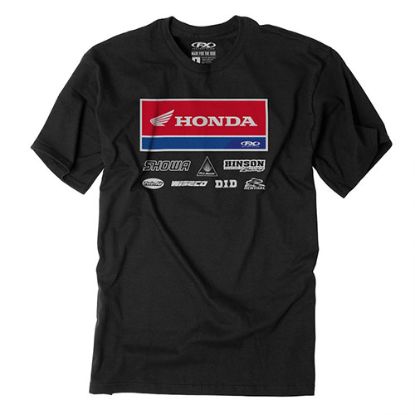 2021 HONDA RACEWEAR T-SHIRT / BLACK XL