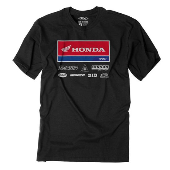 2021 HONDA RACEWEAR T-SHIRT / BLACK XL