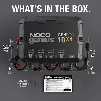 4-BANK 40A ONBOARD BATTERY CHARGER