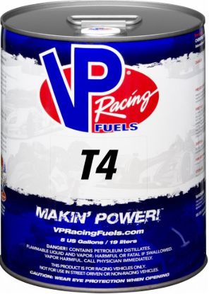 VP RACING FUELS T4 PLUS 5 GALLON PAIL