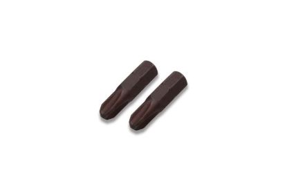 JIS CROSS POINT 1/4" HEX-DRIVE BIT, SIZE NO.3, (2-PACK)