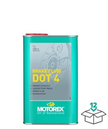 MOTOREX BRAKE FLUID DOT 4, 1 LITER