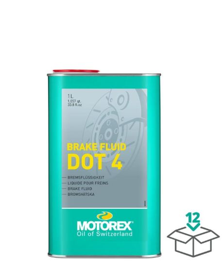 MOTOREX BRAKE FLUID DOT 4, 1 LITER