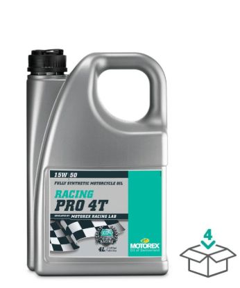MOTOREX RACING PRO 4T 15W50, 4 LITER