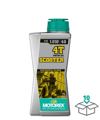 MOTOREX SCOOTER 4T SAE 10W40 JASO MA2, 1 LITER