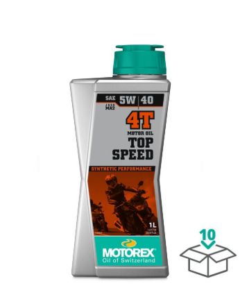 MOTOREX TOP SPEED 4T SAE 5W40 JASO 1 LITER