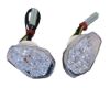 LED FAIRING MARKER LIGHTS FOR SUZUKI GSXR MODELS, CLEAR LENS (