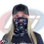 KFI KFI BLACK FLAG FACE MASK WITH LOGOS