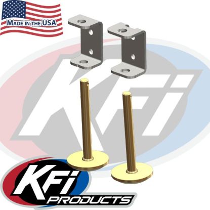 KFI TAPERED PLOW SKID KIT (2-PACK) WORKS WITH 105160 ONLY