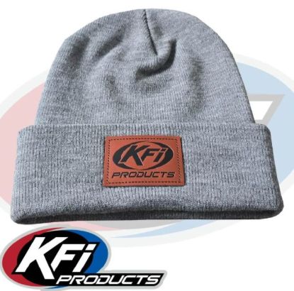 KFI S CAP-R 137 LT GRAY/LTHER PTCH