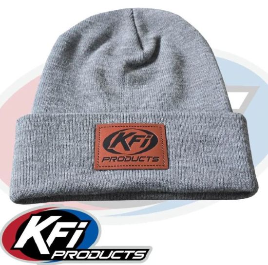 KFI S CAP-R 137 LT GRAY/LTHER PTCH