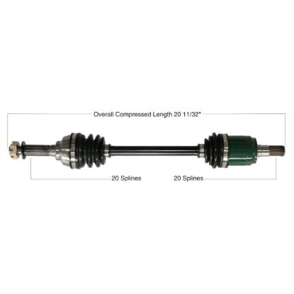TYTANEUM OE REPLACEMENT CV AXLE SUZUKI FRONT RIGHT