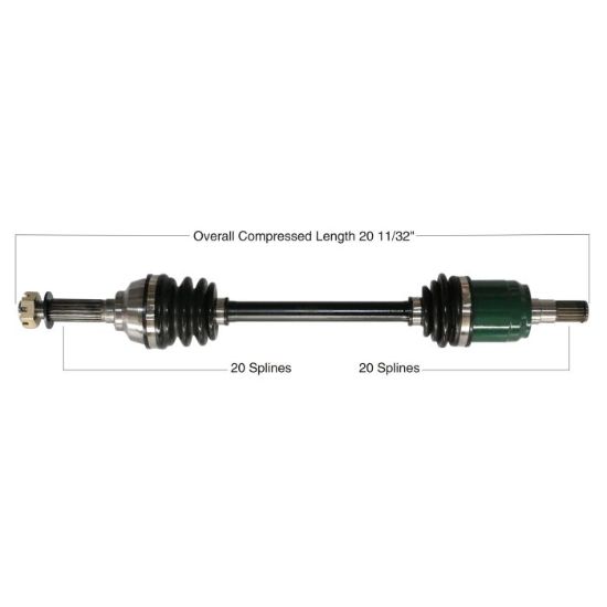 TYTANEUM OE REPLACEMENT CV AXLE SUZUKI FRONT RIGHT