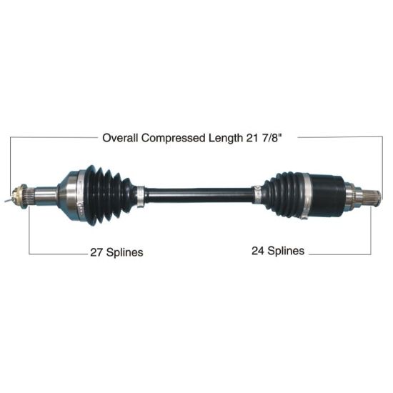 TYTANEUM HEAVY DUTY CV AXLE ARCTIC CAT FRONT LEFT / RIGHT