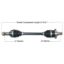 TYTANEUM HEAVY DUTY CV AXLE ARCTIC CAT FRONT LEFT