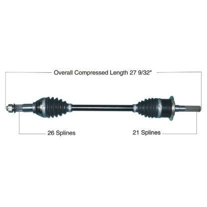 TYTANEUM HEAVY DUTY CV AXLE CAN-AM FRONT RIGHT