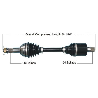 TYTANEUM HEAVY DUTY CV AXLE CAN-AM REAR RIGHT