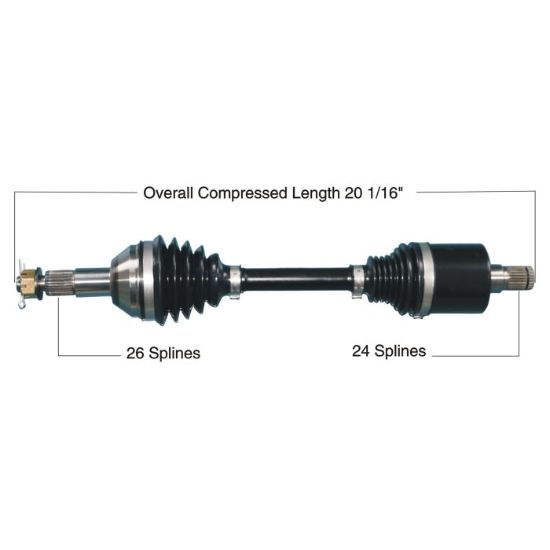 TYTANEUM HEAVY DUTY CV AXLE CAN-AM REAR RIGHT