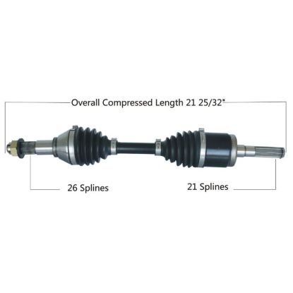 TYTANEUM HEAVY DUTY CV AXLE CAN-AM FRONT RIGHT