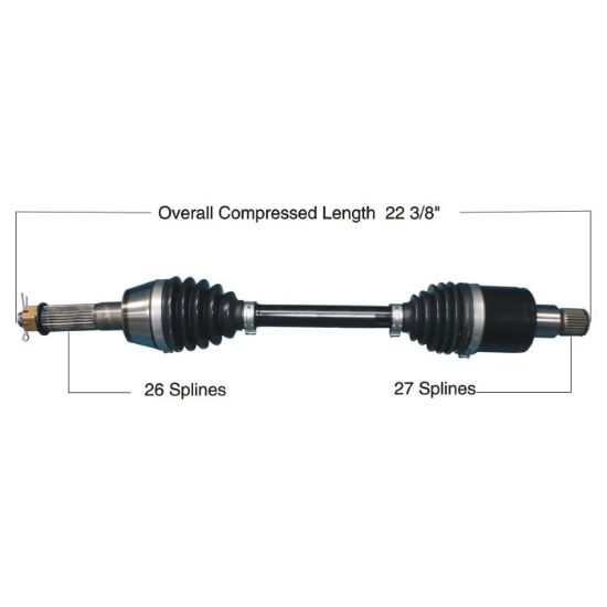 TYTANEUM HEAVY DUTY CV AXLE POLARIS REAR LEFT / RIGHT