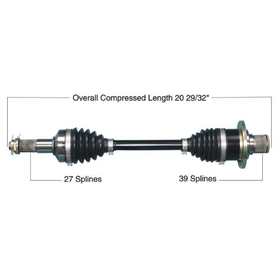 TYTANEUM HEAVY DUTY CV AXLE YAMAHA REAR LEFT