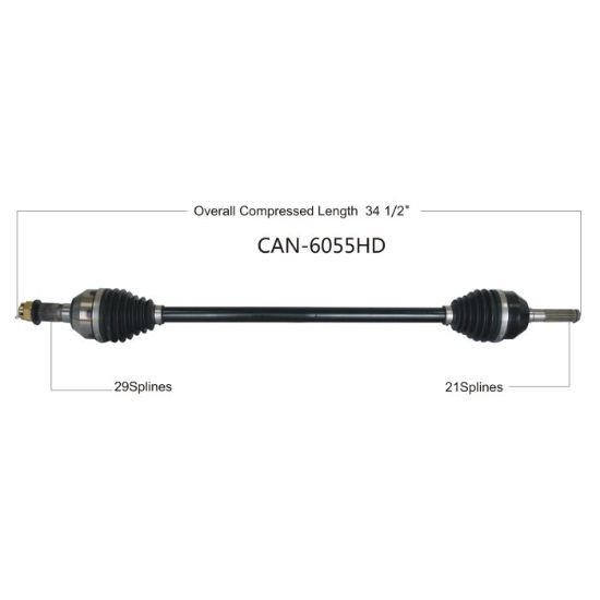 TYTANEUM HEAVY DUTY CV AXLE