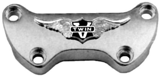 HANDLEBAR CLAMP W/V.TWIN EMB