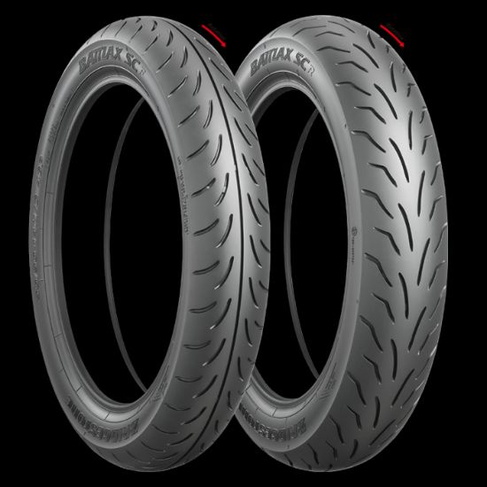 BRIDGESTONE - BATTLAX SCF 90/90-14M/C-(46P) TIRE