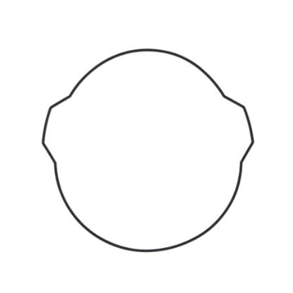 VERTEX FORMED CLUTCH COVER GASKET