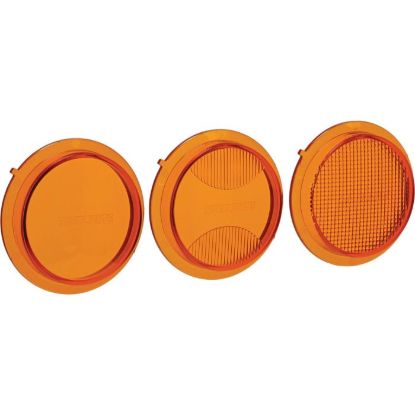 TIGER LIGHTS 3" MOJAVE AMBER LENS PACK W/ O-RING
