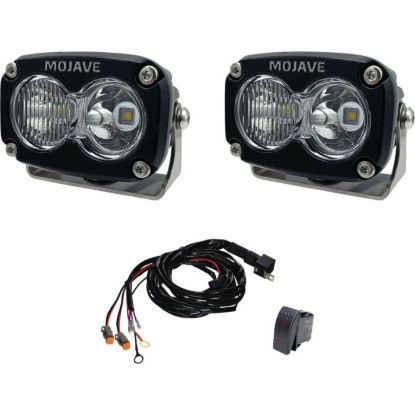 TIGER LIGHTS DUAL LED 2" X 3" MOJAVE LIGHT KIT