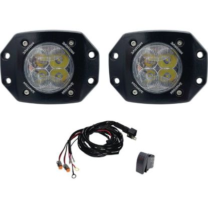 TIGER LIGHTS DUAL LED 3" FLUSH MOUNT MOJAVE LIGHT KIT
