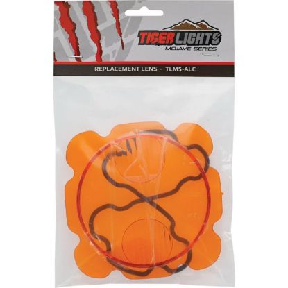 TIGER LIGHTS 5" MOJAVE AMBER LENS W/ O-RING