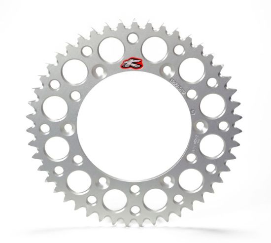 RENTHAL REAR ULTRALIGHT SPROCKET SILVER GROOVED 41T