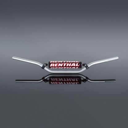 RENTHAL 798 7/8" HANDLEBAR SILVER - PADDED