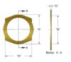 KPMI CRANKSHAFT THRUST WASHER, BSA A50 & A65