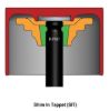KPMI SPRING KIT (SHIM-IN-TAPPET), TITANIUM, 0.445" LIFT