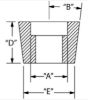 KPMI KEEPER, HT STEEL, 0.375" STEM X 15.0° (PACK OF 4)