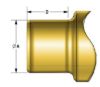 KPMI SEAL, PC STYLE, 3/8" STEM X 0.500" GUIDE (PACK OF 4)