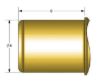 KPMI SEAL, RED VITON, 3/8" STEM X 0.562" GUIDE (PACK OF 50)