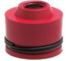 KPMI SEAL, RED VITON, 4MM STEM X 0.315 GUIDE (PACK OF 100)