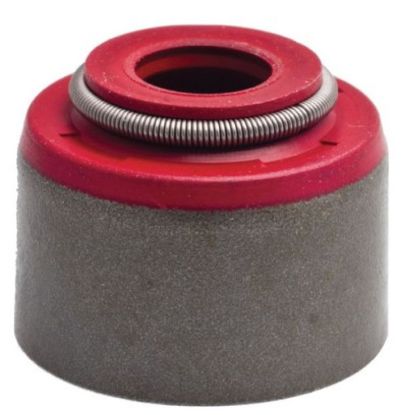 KPMI SEAL, RED VITON, 6.0MM STEM X 0.495" GUIDE (PACK OF 16)