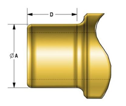 KPMI SEAL, HD OE STYLE, 5/16" STEM X 0.530" GUIDE (PACK OF 16)