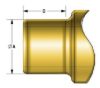 KPMI SEAL, HD OE STYLE, 3/8" STEM X 0.562" GUIDE (PACK OF 100)