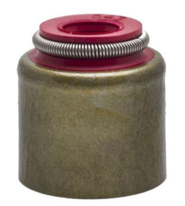 KPMI SEAL, RED VITON, 5.5MM STEM X 0.435" GUIDE (PACK OF 16)