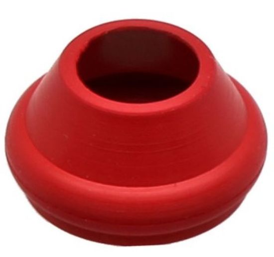KPMI SEAL, RED VITON, 8.0MM STEM X 0.475 GUIDE (PKG. OF 100)