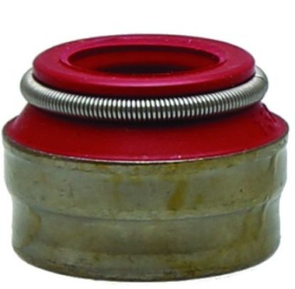 KPMI SEAL, RED VITON, 7.0MM STEM X 0.386" GUIDE (PACK OF 4)